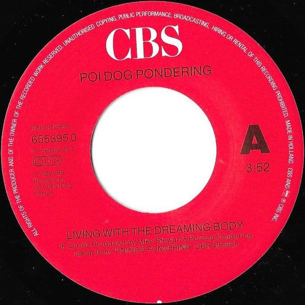 Poi Dog Pondering - Living With The Dreaming Body Vinyl Singles