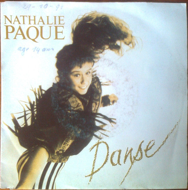 Nathalie Pâque - Danse Vinyl Singles Vinyl Very Good (VG) <br> Hoes Good Plus (G+)