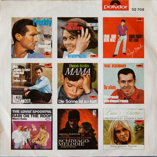 Ivo Robic - Fremde In Der Nacht Vinyl Singles Vinyl (VG) <br> Hoes (G+)