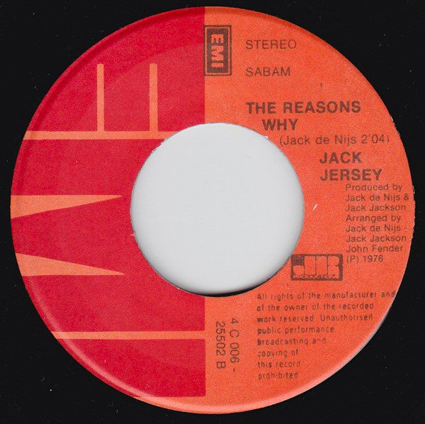 Jack Jersey - After Sweet Memories Vinyl Singles