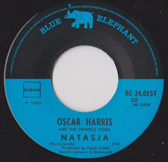 Oscar Harris And The Twinkle Stars - A War I Never Wanted Vinyl Singles Vinyl Very Good (VG) <br> Hoes Good Plus (G+)