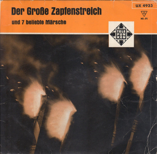 Musikkorps Der Schutzpolizei, Berlin - Der Große Zapfenstreich Vinyl Singles