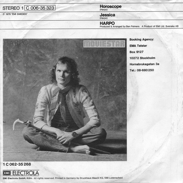 Harpo - Horoscope Vinyl Singles Vinyl Goed / Hoes Slecht