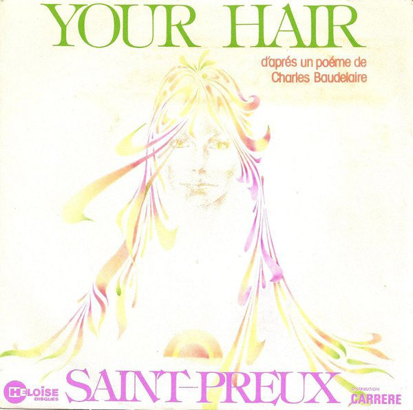 Saint Preux - Your Hair Vinyl Singles Vinyl Very Good (VG) <br> Hoes Good Plus (G+)