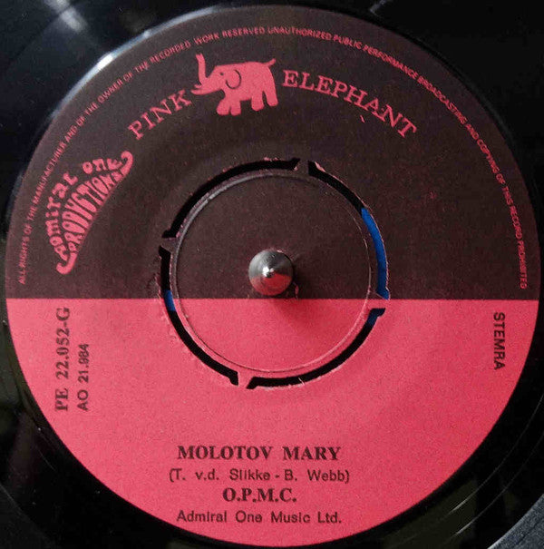 Opmc - Love Song For Diane Vinyl Singles Vinyl (VG) <br> Hoes (G+)