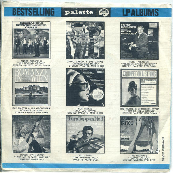 Digno Garcia Y Sus Carios - Ana Palangana Vinyl Singles Vinyl Very Good (VG) <br> Hoes Good Plus (G+)