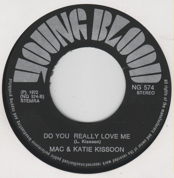 Mac & Katie Kissoon - Sing Along Vinyl Singles Vinyl Very Good (VG) <br> Hoes Generic