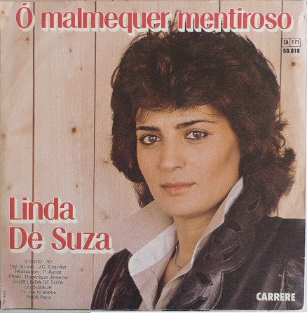 Linda De Suza - La Maison De Cet Été Vinyl Singles Vinyl Very Good (VG) <br> Hoes Good Plus (G+)