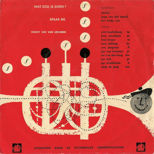 Shirley / Joop van der Marel & Het Leedy Trio - Spaar Me Vinyl Singles