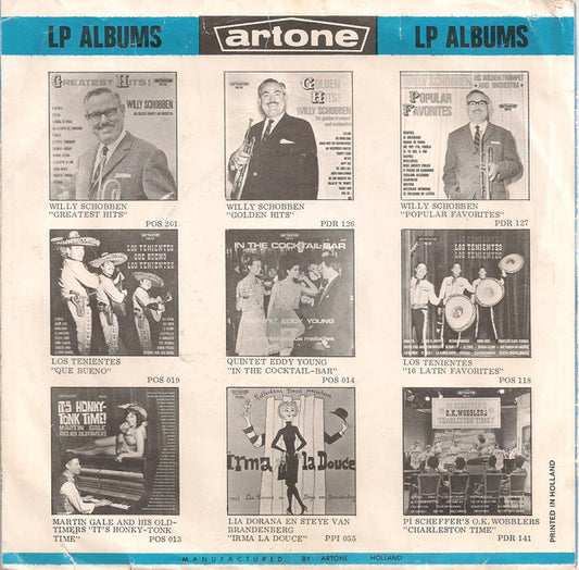 Willy Schobben - La-La-La 12551 Vinyl Singles Vinyl Zeer Goed / Hoesje Goed "VINYLSINGLES.NL"