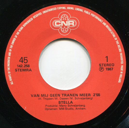 Stella - Van Mij Geen Tranen Meer