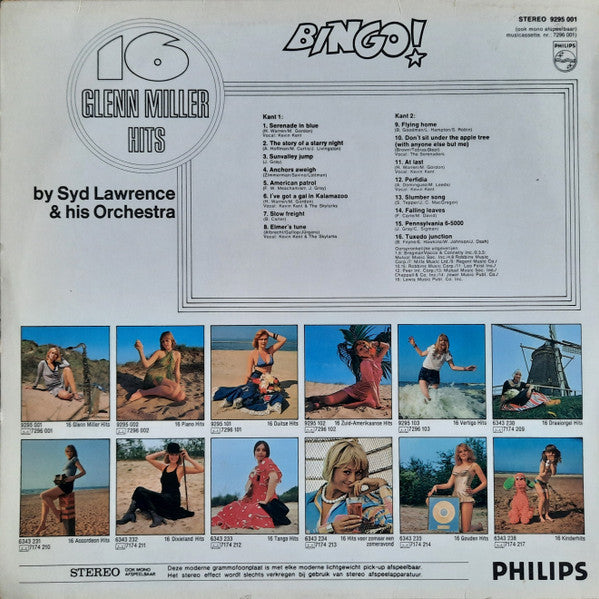 Syd Lawrence & His Orchestra - ** Glenn Miller Hits (LP) Vinyl LP Vinyl Very Good (VG) <br> Hoes Good Plus (G+)