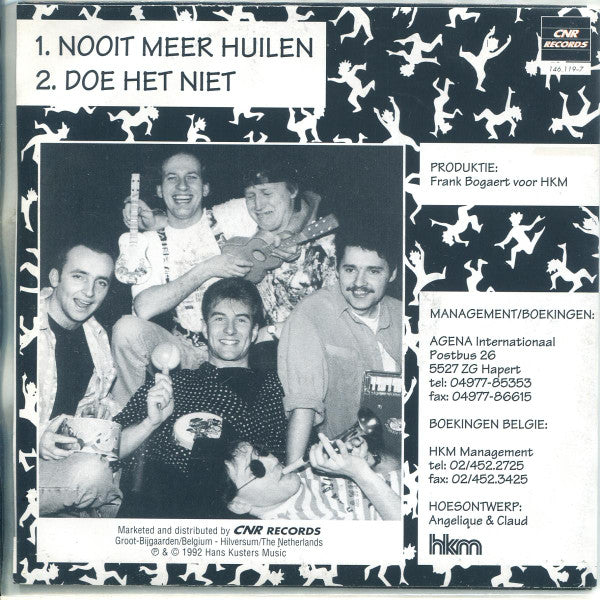 Go Nutz - Nooit Meer Huilen Vinyl Singles