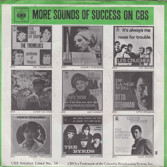 Les Compagnons De La Chanson - C'est Ma Chanson Vinyl Singles Vinyl Zeer Goed / Hoesje Goed "VINYLSINGLES.NL"