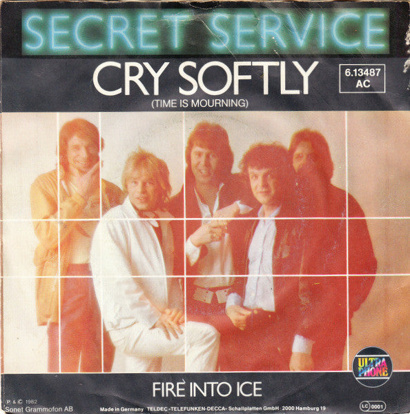 Secret Service - Cry Softly 25951 Vinyl Singles Vinyl Very Good (VG) <br> Hoes Good Plus (G+)