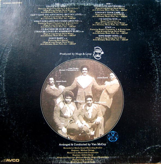 Stylistics - Thank You Baby (LP)