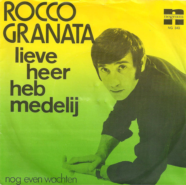 Rocco Granata - Lieve Heer Heb Medelij 27631 Vinyl Singles Vinyl Very Good (VG) <br> Hoes Good Plus (G+)