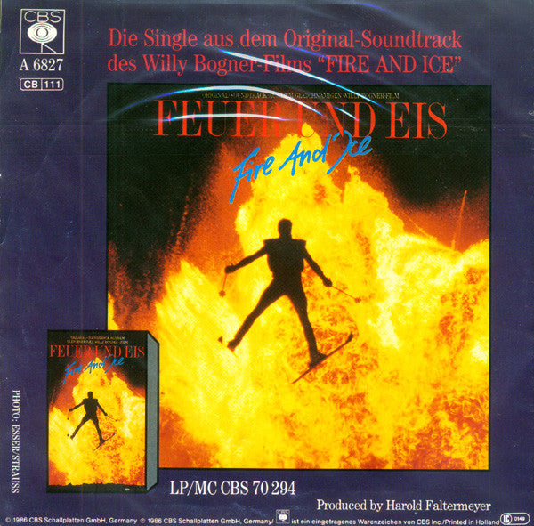 Marietta - Fire And Ice Vinyl Singles Vinyl (VG) <br> Hoes (G+)