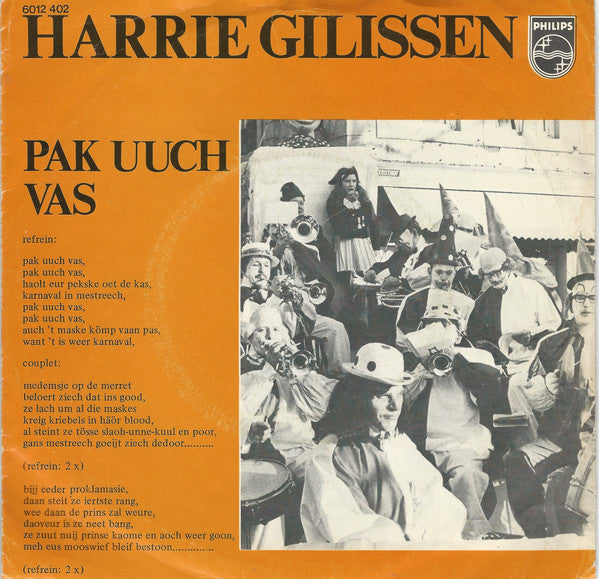 Harrie Gilissen - Pak Uuch Vas Vinyl Singles