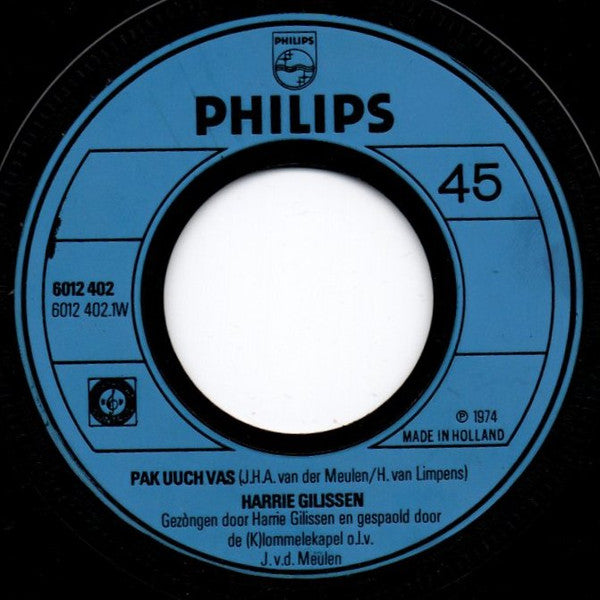Harrie Gilissen - Pak Uuch Vas Vinyl Singles