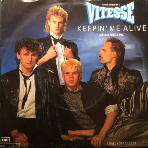 Herman Van Boeyen's Vitesse - Keepin' Me Alive Vinyl Singles Vinyl Very Good (VG) <br> Hoes Good Plus (G+)