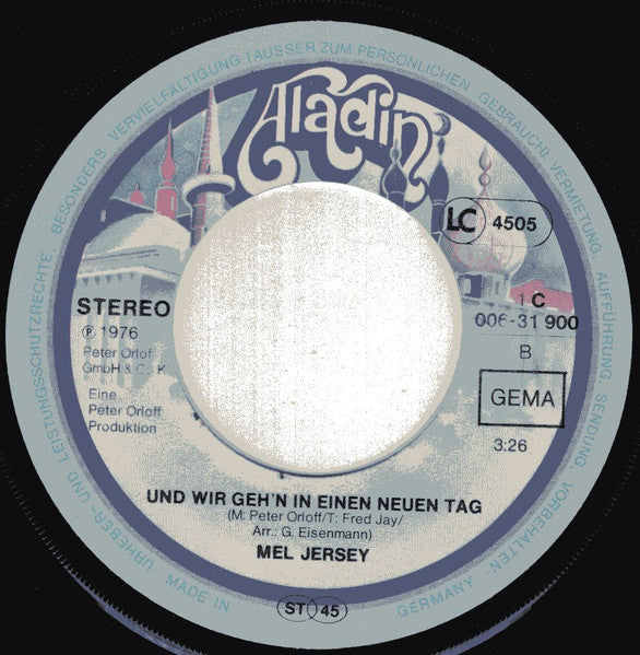 Mel Jersey - Dreh Dich Um Und Sag Goodbye Vinyl Singles