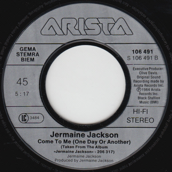 Jermaine Jackson - Sweetest Sweetest 31298 Vinyl Singles Vinyl Very Good (VG) <br> Hoes Good Plus (G+)