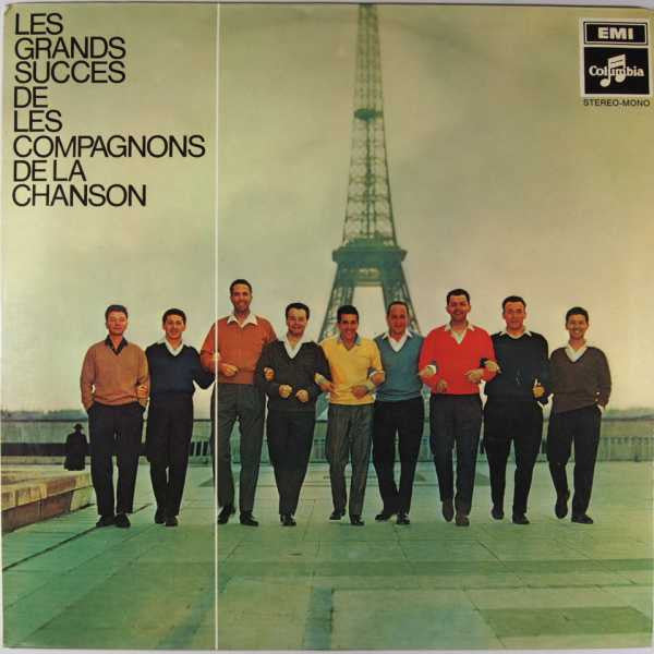 Les Compagnons De La Chanson - Les Grands Succès (LP) Vinyl LP Vinyl Very Good (VG) <br> Hoes Good Plus (G+)