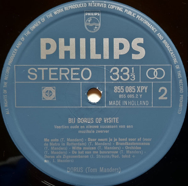 Dorus - Bij Dorus Op Visite (LP) Vinyl LP