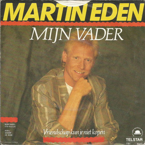 Martin Eden - Mijn Vader Vinyl Singles Vinyl (VG) <br> Hoes (G+)
