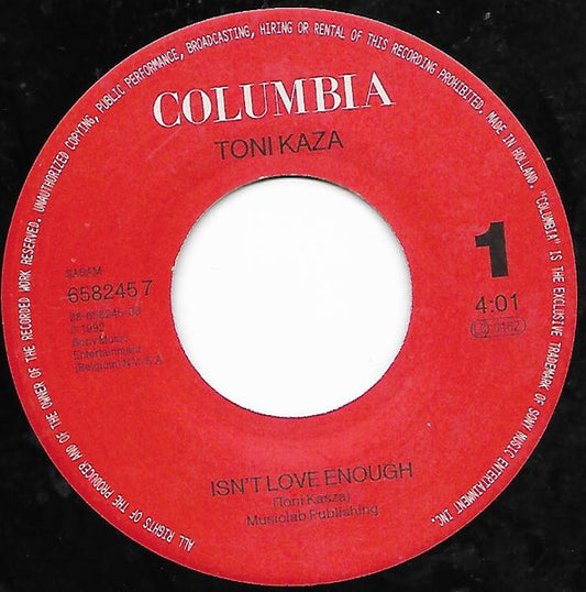 Toni Kaza - Isn't Love Enough