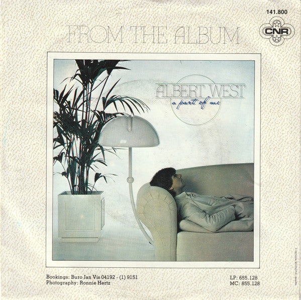 Albert West - A Voice In The Wilderness Vinyl Singles Vinyl Very Good (VG) <br> Hoes Good Plus (G+)