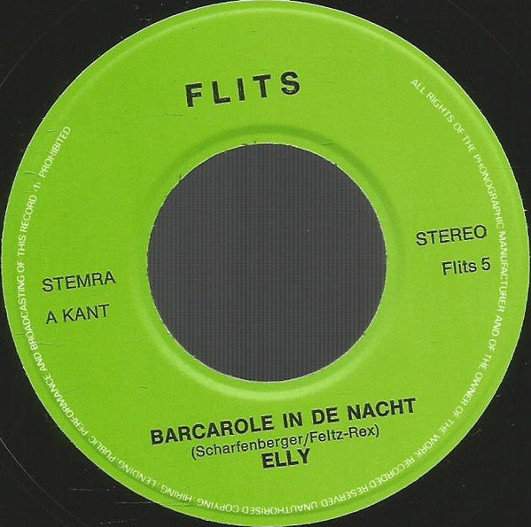 Elly - Barcarole In De Nacht Vinyl Singles