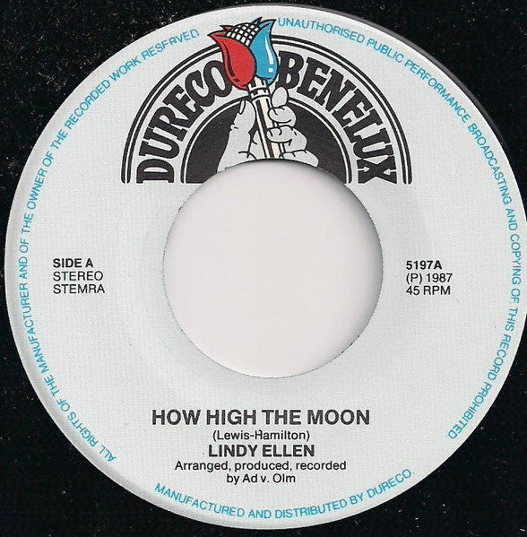 Lindy Ellen - How High The Moon Vinyl Singles