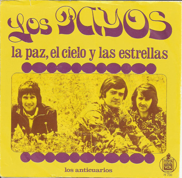 Los Payos - La Paz, El Cielo Y Las Estrellas Vinyl Singles