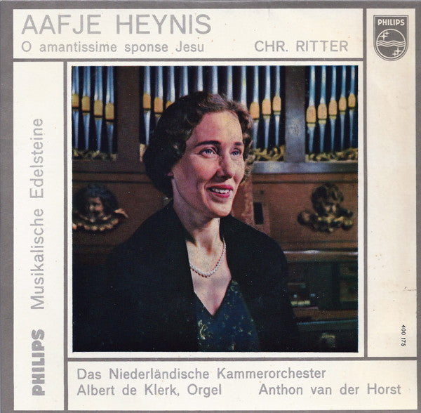 Aafje Heynis - O Amantissime Sponse Jesu Vinyl Singles Vinyl Very Good (VG) <br> Hoes Good Plus (G+)