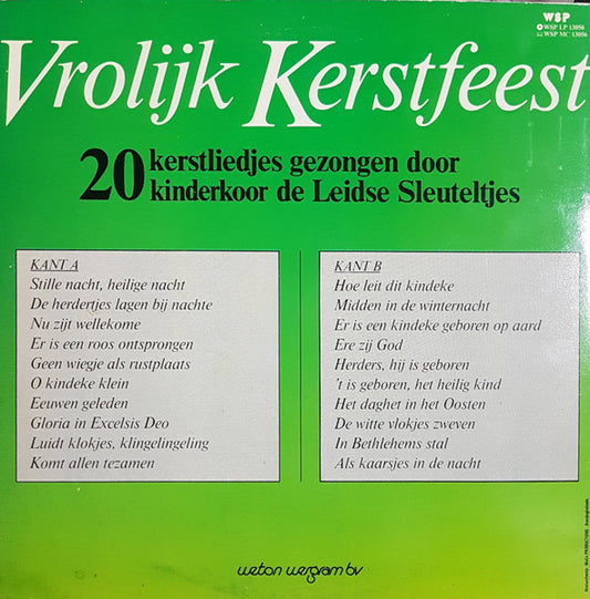 Leidse Sleuteltjes - Vrolijk Kerstfeest (LP) Vinyl LP Vinyl Zeer Goed / Hoesje Goed "VINYLSINGLES.NL"