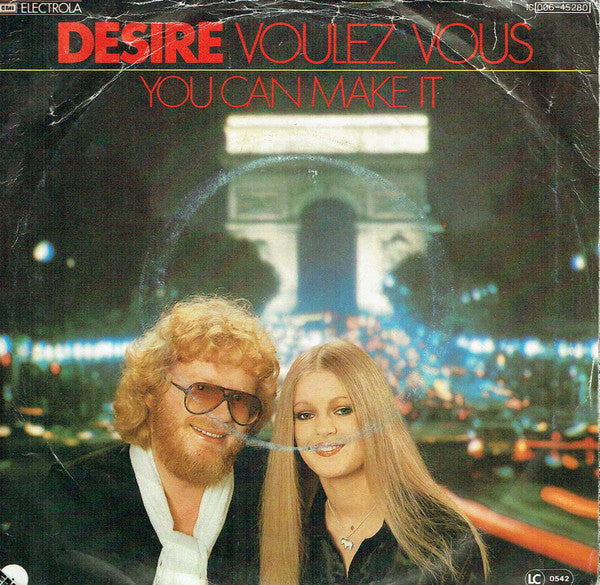 Desire - Voulez Vous Vinyl Singles Vinyl Very Good (VG) <br> Hoes Good Plus (G+)
