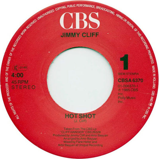 Jimmy Cliff - Hot Shot