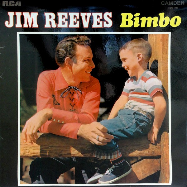 Jim Reeves - Bimbo (LP) Vinyl LP Vinyl Very Good (VG) <br> Hoes Good Plus (G+)