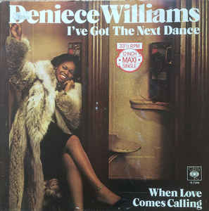 Deniece Williams - I've Got The Next Dance Vinyl Singles Vinyl Very Good (VG) <br> Hoes Good Plus (G+)