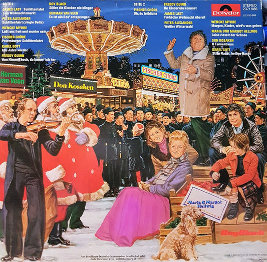 Various - Weihnachtsmarkt (LP) Vinyl LP Vinyl Zeer Goed / Hoesje Goed "VINYLSINGLES.NL"