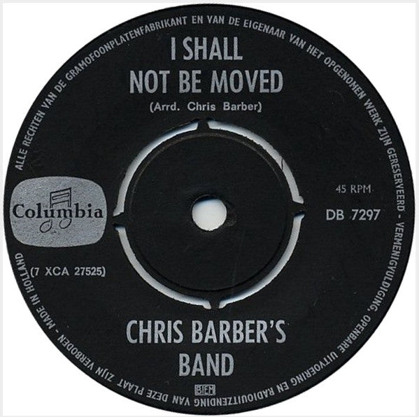 Chris Barber And Ottilie Patterson - Hello Dolly Vinyl Singles Vinyl Very Good (VG) <br> Hoes Good Plus (G+)