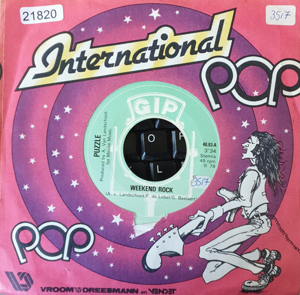 Puzzle - Weekend Rock Vinyl Singles Vinyl Very Good (VG) <br> Hoes Generic