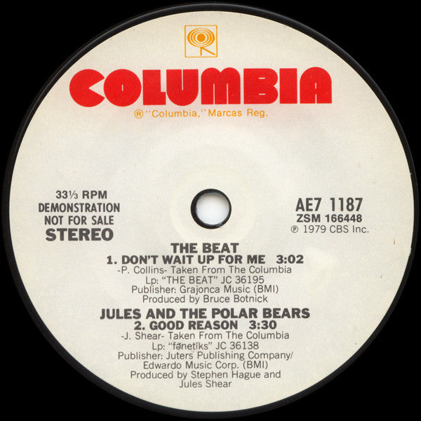 Various - The Now Wave Sampler Vinyl Singles Vinyl Very Good (VG) <br> Hoes Good Plus (G+)