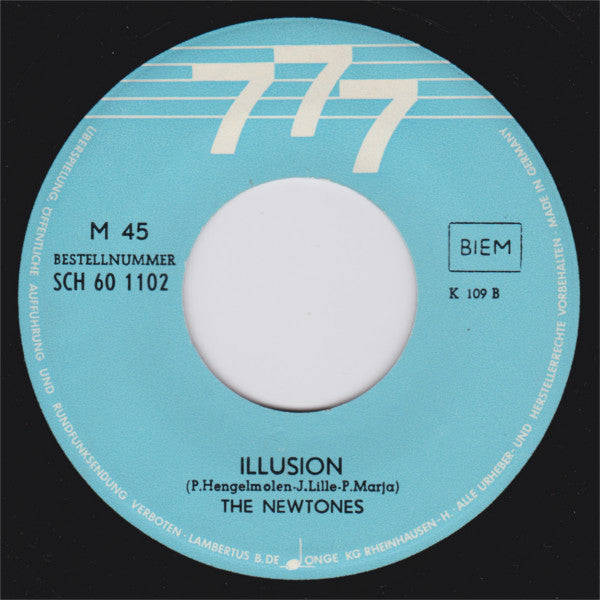 Newtones - Apache Vinyl Singles Vinyl Very Good (VG) <br> Hoes Generic