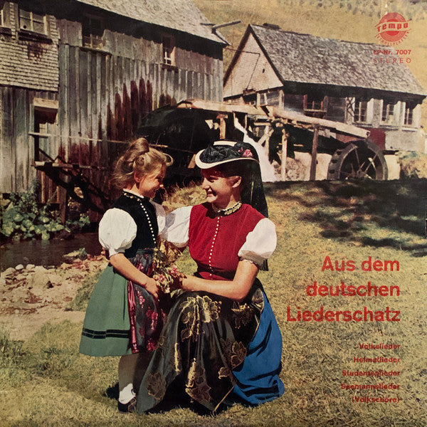 Various - Aus Dem Deutschen Liederschatz (LP) Vinyl LP