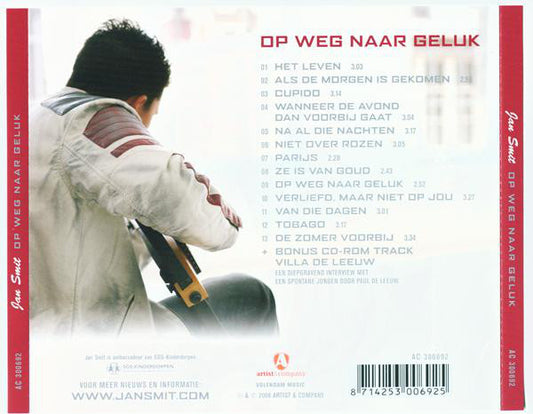Jan Smit - Op Weg Naar Geluk (CD) Compact Disc Vinyl Zeer Goed / Hoesje Goed "VINYLSINGLES.NL"