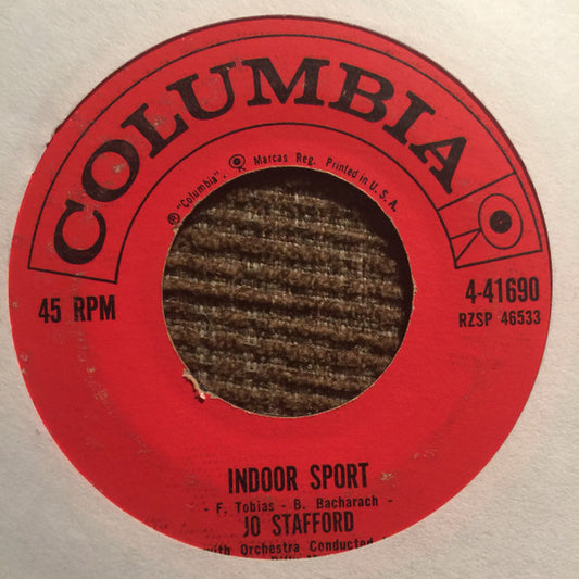 Jo Stafford - Candy Vinyl Singles Media: VG+ / Sleeve: G+ "VINYLSINGLES.NL"