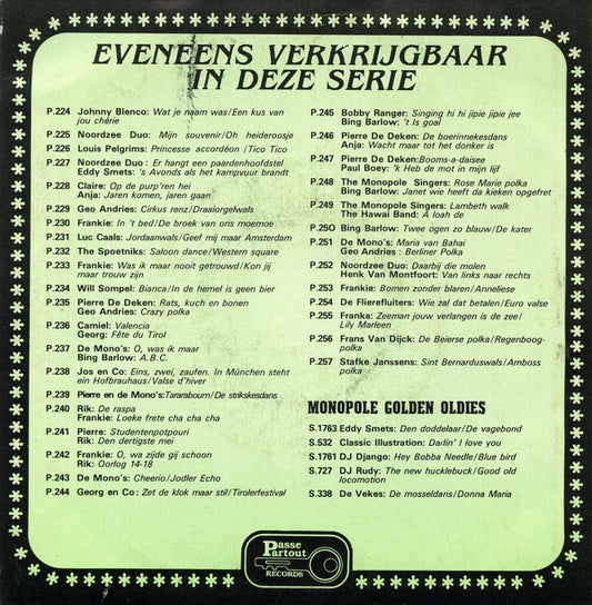 Stafke Janssens - Sint-Bernardus Wals Vinyl Singles Vinyl Zeer Goed / Hoesje Goed "VINYLSINGLES.NL"